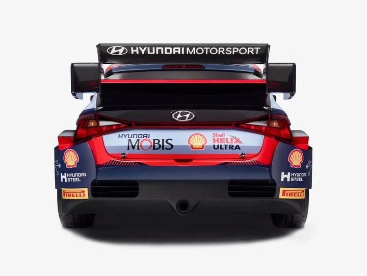 Hyundai i20 N Rally1_2022_Rear