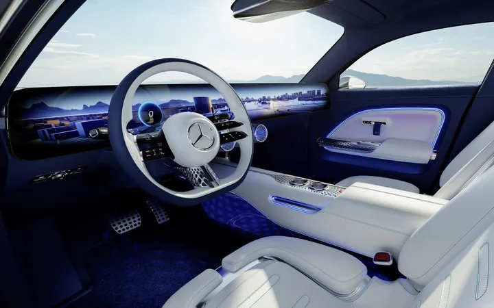 interni mercedes vision eqxx