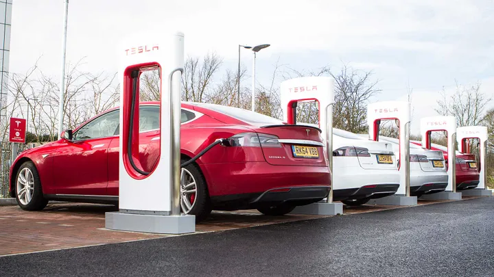 tesla supercharger