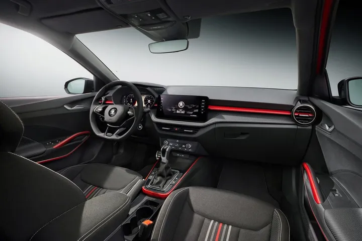 interni Skoda Fabia Monte Carlo