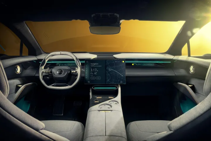 09 lotus eletre studio int interior centre yellow
