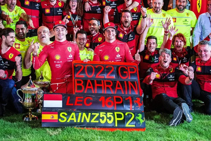 220069 scuderia ferrari bahrain gp 2022 race