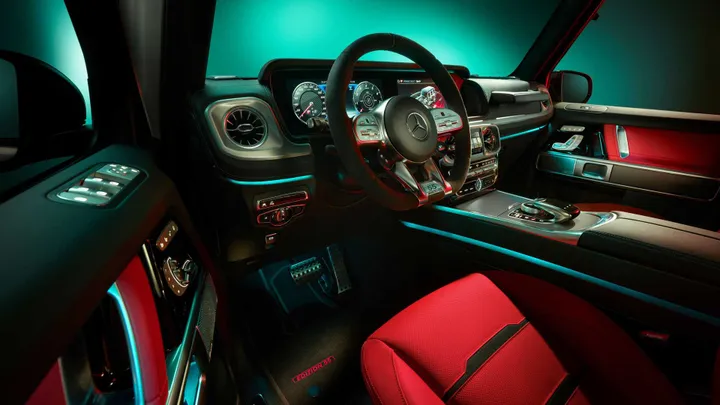 special edition mercedes amg g63 edition 55 interior
