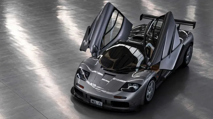 1994 mclaren f1 lm spec sets auction record