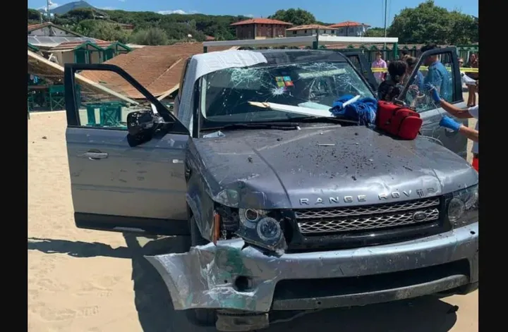 incidente suv forte dei marmi