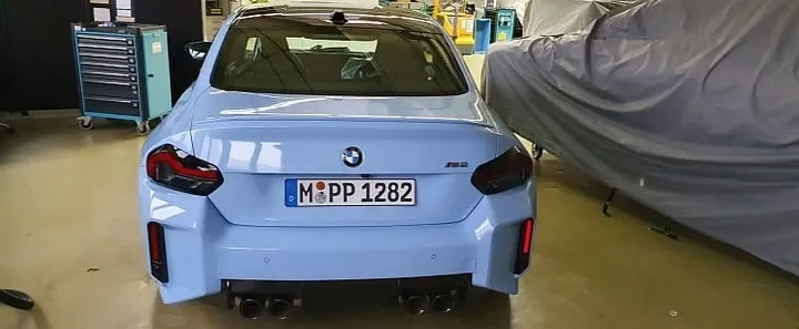 2023 bmw m2 leaked photos reveal exceedingly angular design cues 199490 7