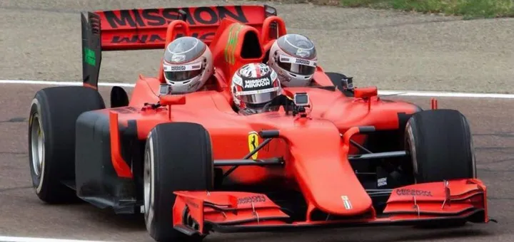 ferrari f1 3 seater