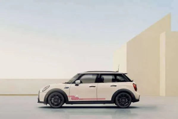 mini cooper white