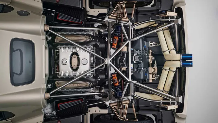 Motore Pagani telaio