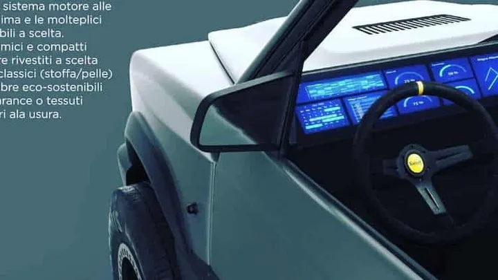 panda interni 4x4 restomod