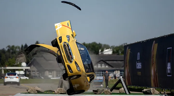 tesla crash axa