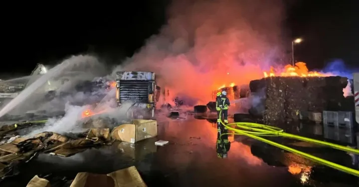 tesla gigafactory berlin fire 3