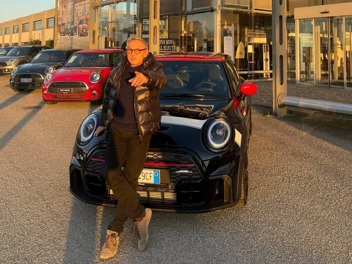 Auto bruno barbieri MINI Pat Moss