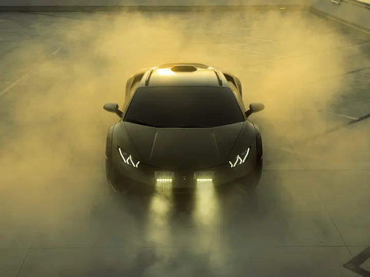 lamborghini huracan sterrato concept frontale