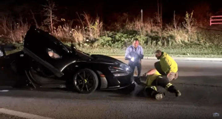McLAren Incidente
