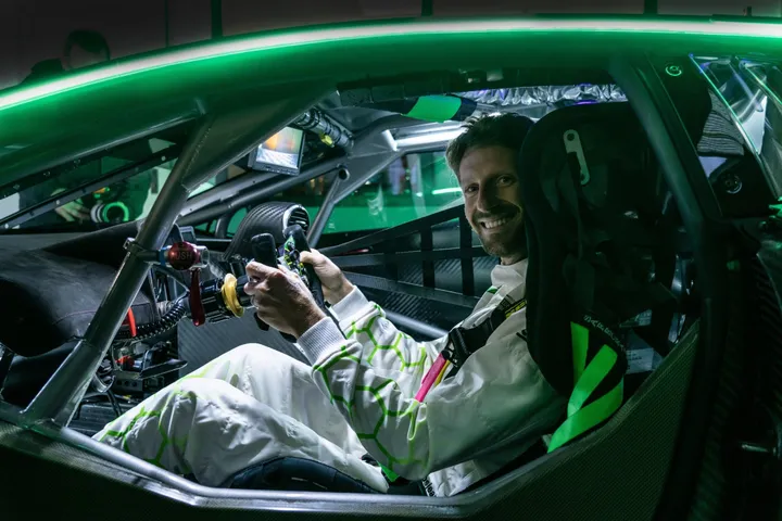 Romain Grosjean Lamborghini