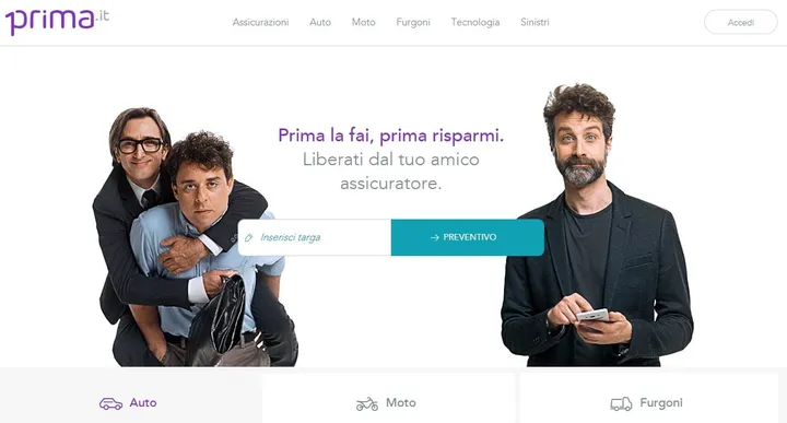 home page prima