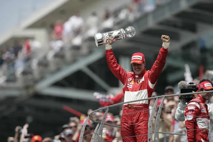 Michael Schumacher 2006 ferrari