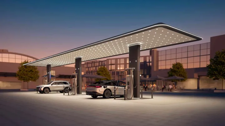 rete di ricarica mercedes-benz