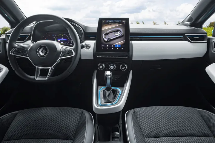 renault clio e tech 2023 auto full hybrid interni