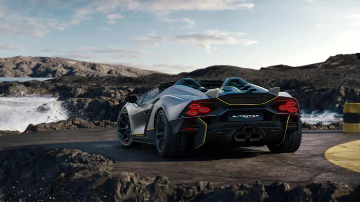 Lamborghini-Autentica-posteriore