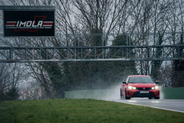 prova honda civic type r