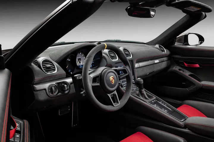 Interni Porsche 718 RS Spyder