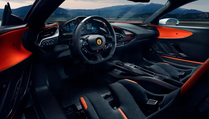 interni ferrari sf90 xx stradale