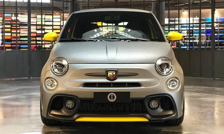 abarth 500 roma christian de sica