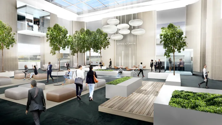 render green campus stellantis