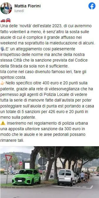 sindaco audi spotorno