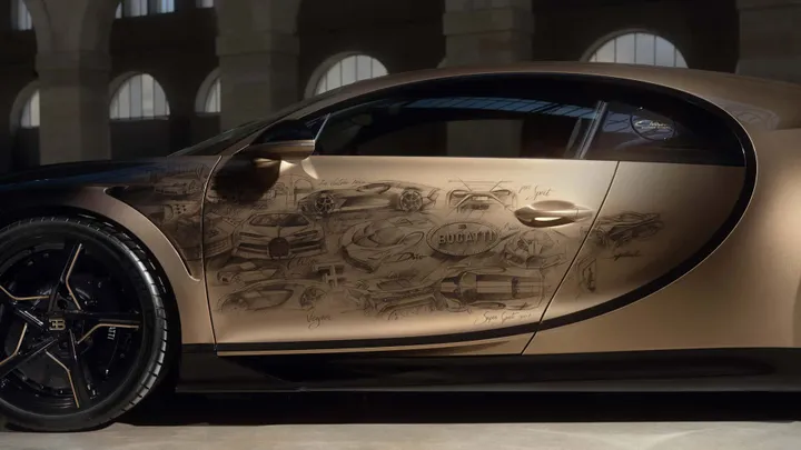bugatti chiron super sport golden era car 3