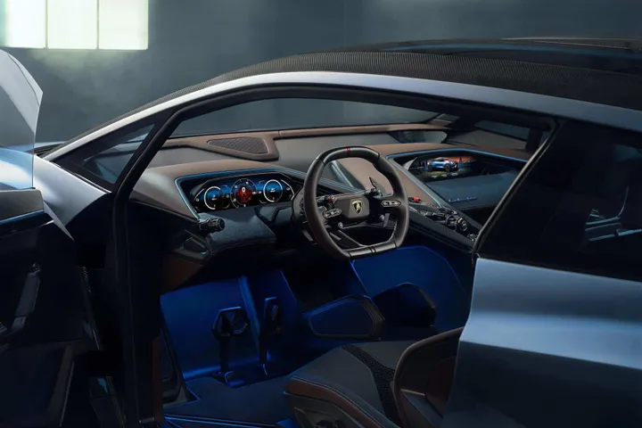 lamborghini lanzador concept interno
