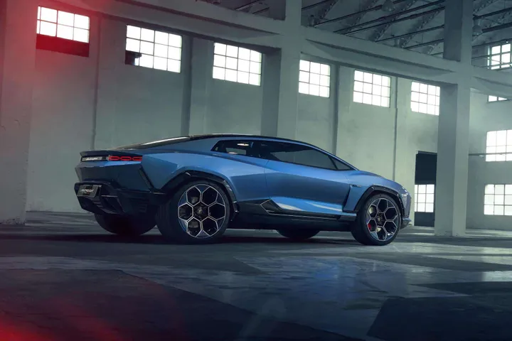 lamborghini lanzador concept laterale post