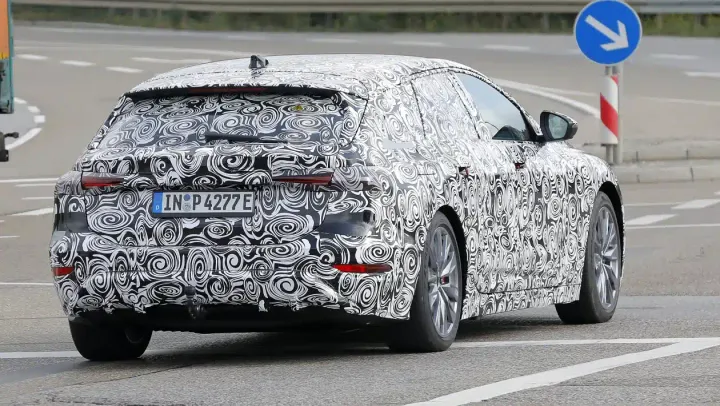 audi a6 avant e-tron spy shots 