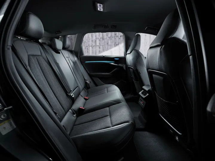 audi q6 e-tron second row