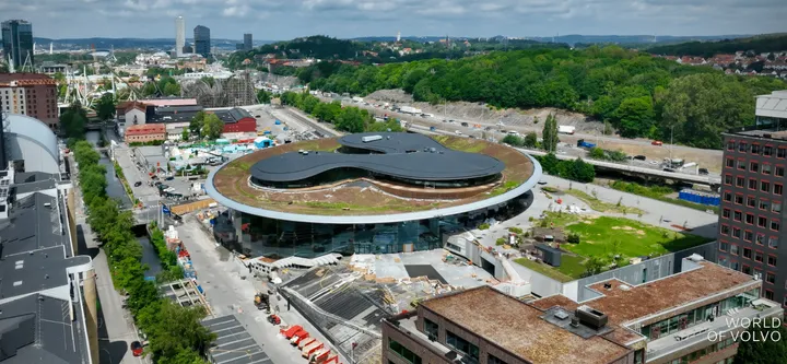 world of volvo construction site