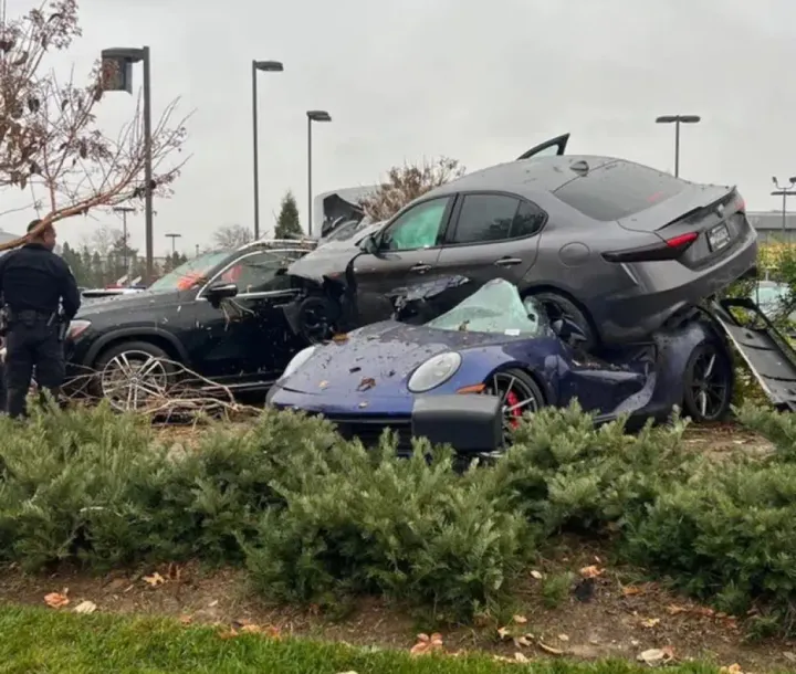 giulia con il botto