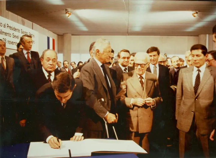 agnelli pertini inaugurazione sevel atessa