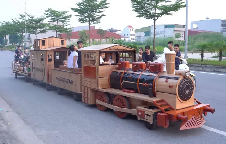 trenino legno