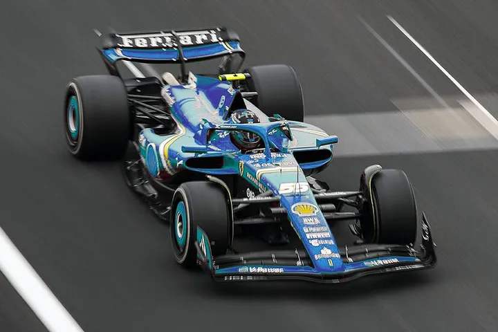 ferrari azzurra-f1