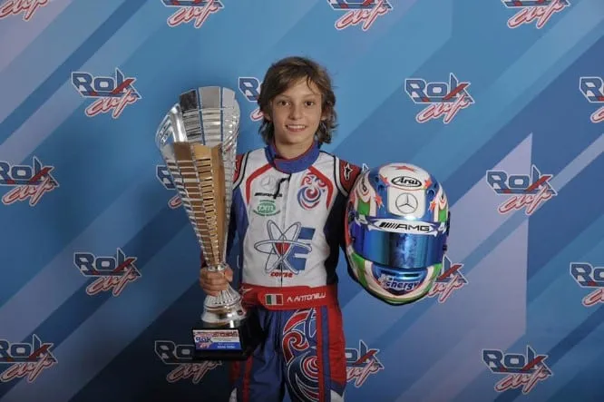 andrea kimi antonelli kart