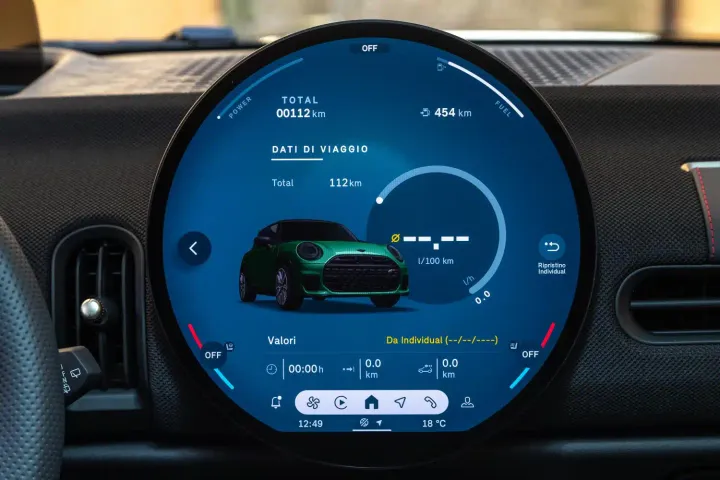 Mini Cooper 2024 interni