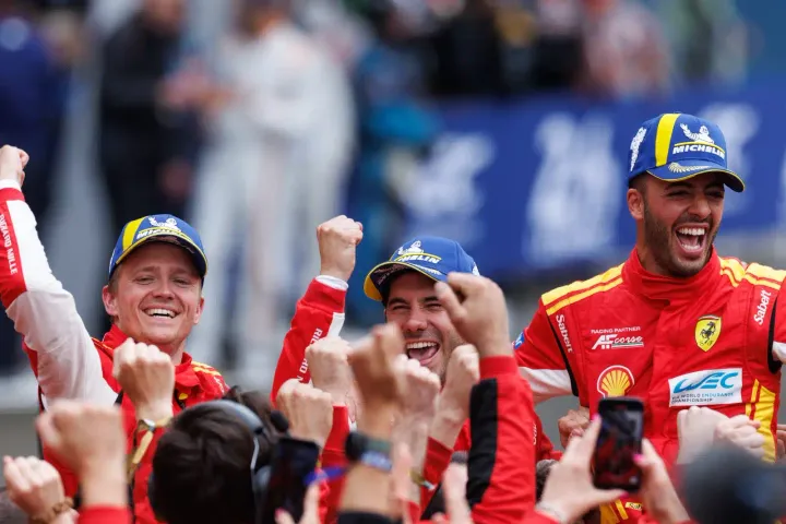 ferrari 24 ore di le mans 2024