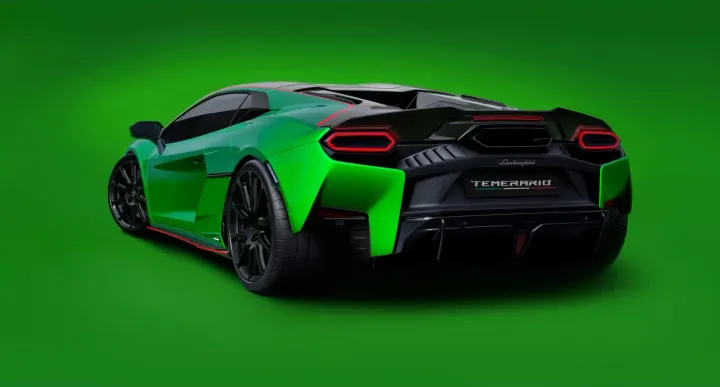lamborghini temerario rear