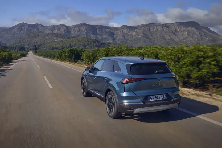Renault Symbioz dinamica posteriore