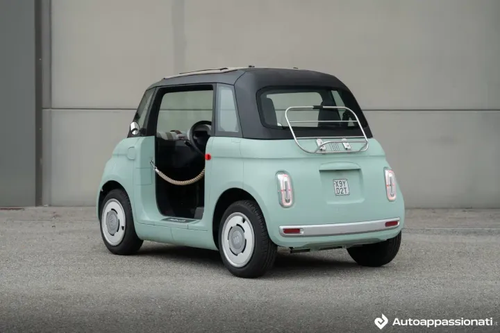 FIAT Topolino Dolcevita bagagli posteriore paraurti