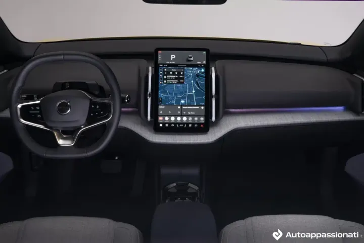 Volvo ex30 inside screen