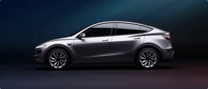 model y side view lato profilo 