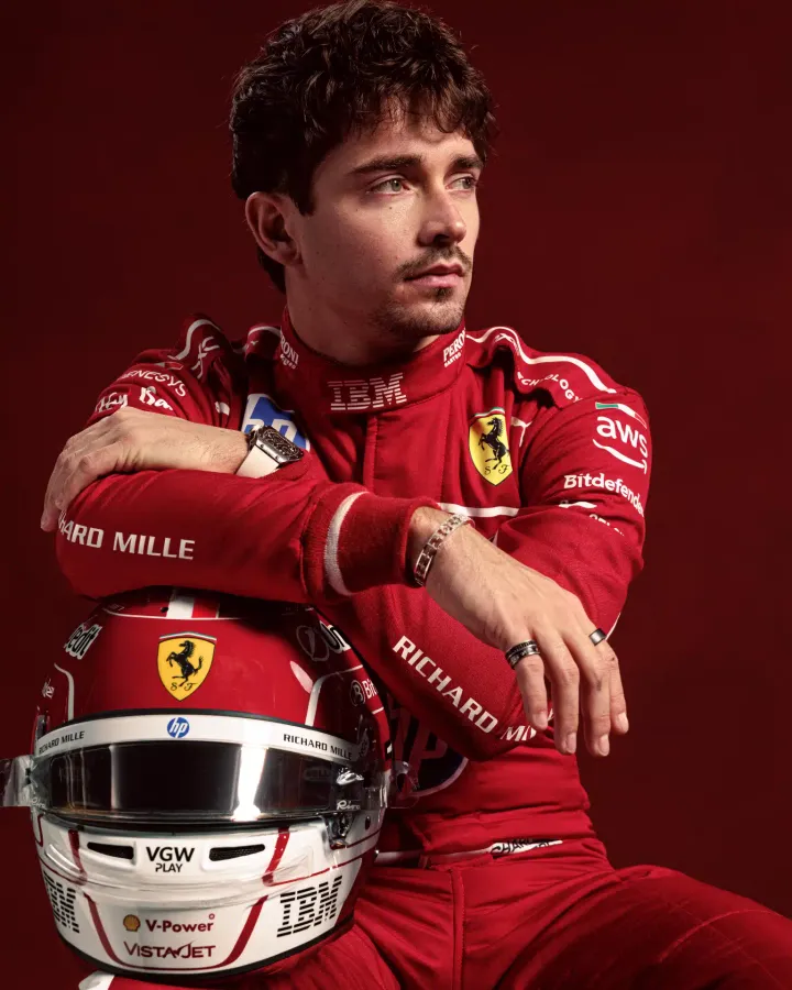 Leclerc ferrari f1 2025